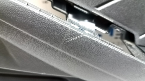 Door trim panel rear right Ford Escape MK4 23-26 black, armrest leather black, with black handle, scratches, abrasions