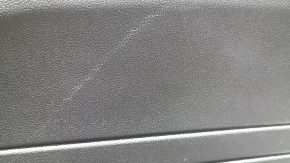 Door trim panel rear right Ford Escape MK4 23-26 black, armrest leather black, with black handle, scratches, abrasions