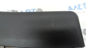 Rear center console trim Ford Escape MK4 20-26 black, without charging port, scratches, nicks