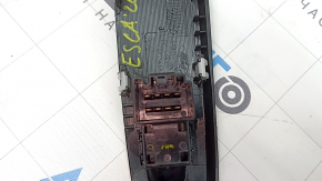 Front right window lift control Ford Escape MK4 20-26 with black trim, chrome, scratches