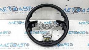 Naked steering wheel Subaru Forester 25-26 black rubber