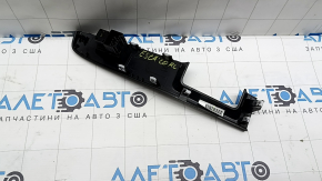 Rear left window lift control Ford Escape MK4 20-26 with black trim, chrome, scratches