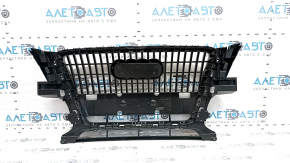 Radiator grill Audi Q5 8R 09-12 prerest Black with chrome mold