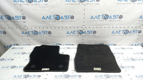 Set of fabric interior mats for Ford Escape MK3 13-19 black, type 1