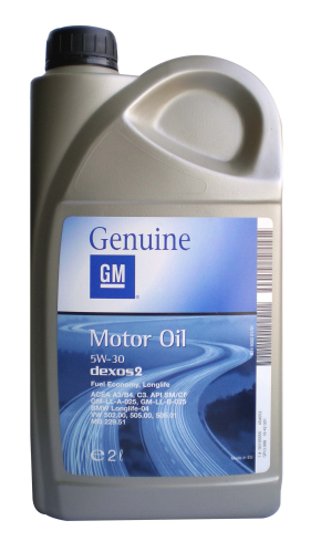 Motor oil GM 5w-30 SN, 2l, synthetic