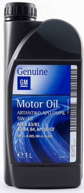 Motor oil GM 10w-40 SL, 1l, semi-synthetic