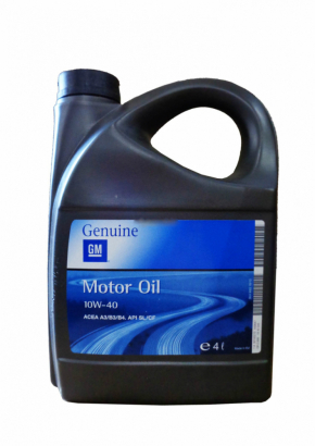 Motor oil GM 10w-40 SL, 4l, semi-synthetic