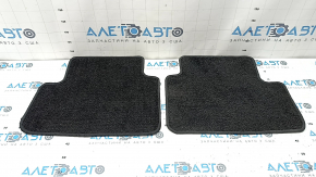 Set of floor mats, fabric, Subaru Forester 25-26, black, for cleaning