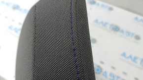Headrest 2nd row right Subaru Forester 25-26 gray fabric with blue stitching
