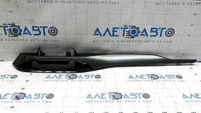 Right front panel trim Ford Escape MK4 20-26, black gloss, under gray molding, scratches, bumps, broken fastener