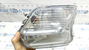 Right turn signal Ford Escape MK3 17-19 rest, white with fog lights, polished
