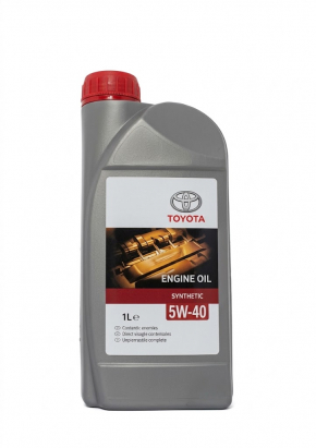 Toyota motor oil 5w-40 SM, 1l, synthetic