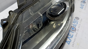 Front left headlight assembly Lexus ES300h ES350 13-15 dorest xenon + LED DRL, scratches, sand
