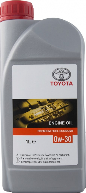 Toyota motor oil 0w-30 SL, 1l, synthetic