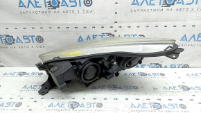Front right headlight assembly Ford Escape MK3 17-19 rest xenon + LED light, polished, scratches, cobweb