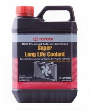 Antifreeze Toyota 2L pink ready-made super long life coolant