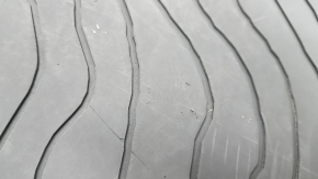 Set of floor mats for Subaru Forester 25-26, black rubber, scratches