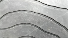 Set of floor mats for Subaru Forester 25-26, black rubber, scratches