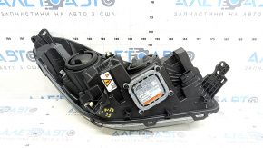 Left front headlight assembly Ford Escape MK3 17-19 rest xenon + LED, light, polished, scratches, cobwebs