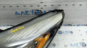 Left front headlight assembly Ford Escape MK3 17-19 rest xenon + LED, light, polished, scratches, cobwebs