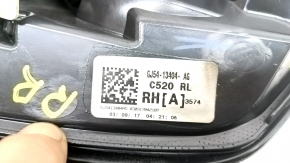 Outer wing light, right, Ford Escape MK3 17-19, rest, worn
