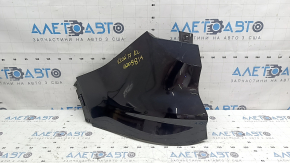 Rear bumper bare left Ford Escape MK3 17-19 rest black