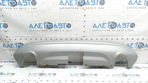 Lower rear bumper trim Ford Escape MK3 13-19 2 pipes, gray structure under the towbar, chips, worn