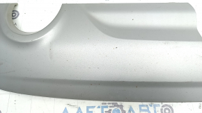 Lower rear bumper trim Ford Escape MK3 13-19 2 pipes, gray structure under the towbar, chips, worn