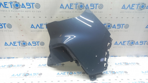 Rear bumper bare right Ford Escape MK4 20-26 without autoparking, blue, scratches, broken mount
