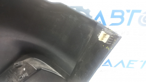 Rear bumper bare right Ford Escape MK4 20-26 without autoparking, blue, scratches, broken mount