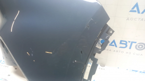 Rear bumper bare right Ford Escape MK4 20-26 without autoparking, blue, scratches, broken mount