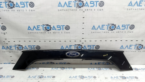 Upper trunk door molding with Ford Escape MK3 emblem 17-19 rest, for camera