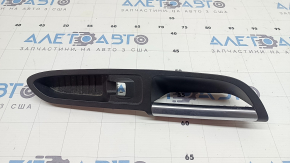 Front right window lift control trim for Ford Escape MK3 13-19, chrome structure, scratches
