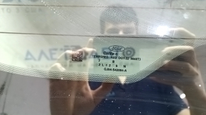 Naked tailgate with glass Ford Escape MK3 17-19 rest, black G1, with trapezoid and rear wiper arm, scratches on glass