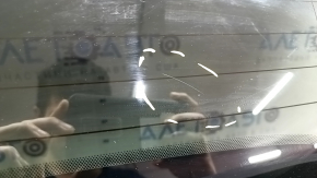 Naked tailgate with glass Ford Escape MK3 17-19 rest, black G1, with trapezoid and rear wiper arm, scratches on glass