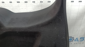 Lower tailgate trim for Ford Escape MK3 17-19 rest, black, with handle, scratches, worn, broken fastener