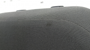 Subaru Forester 25-26 passenger seat without airbag, dark gray + light gray fabric, blue stitching, manual, needs cleaning, scratches on plastic
