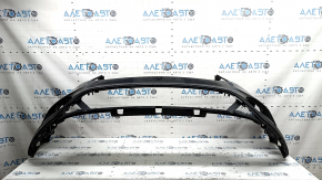 Front bumper bare Ford Escape MK3 17-19 rest, for parking sensors, black, chips