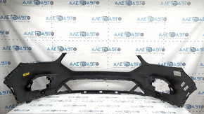 Front bumper bare Ford Escape MK3 17-19 rest, for parking sensors, black, chips
