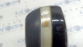 Right side mirror assembly Ford Escape MK3 17-19 rest, 14 pins, turn signal, backlight, BSM heating, black, turn signal for polishing, worn