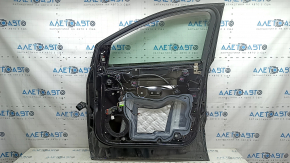 Door assembly front right Ford Escape MK3 13-19 keyless, black G1, triplex, butt