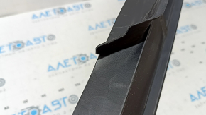 Left threshold Subaru Forester 25-26, black structure, cracks, scratches, dented