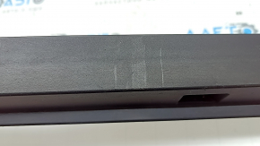 Left threshold Subaru Forester 25-26, black structure, cracks, scratches, dented
