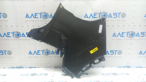 Rear bumper bare left Ford Escape MK4 20-26 without autoparking, blue, scratches