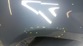 Rear bumper bare left Ford Escape MK4 20-26 without autoparking, blue, scratches
