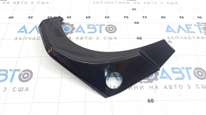 Dashboard cover under the start/stop button, left, Ford Escape MK3 17-19, black gloss, scratches