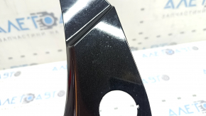 Dashboard cover under the start/stop button, left, Ford Escape MK3 17-19, black gloss, scratches