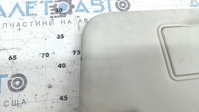 Left visor for Ford Escape MK3 13-19, grey, with backlight, with control, with hook and plug, dry-cleanable