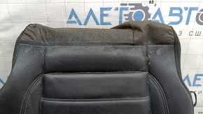 Ford Escape MK3 17-19 passenger seat cushion upholstery, black, heated, dry cleanable