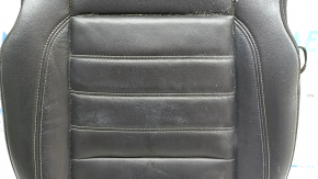 Ford Escape MK3 17-19 passenger seat cushion upholstery, black, heated, dry cleanable